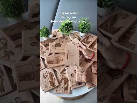 Wooden Photo Frame Medium