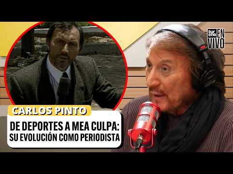 De deportes a Mea Culpa: Carlos Pinto EXPLICA sus INICIOS como PERIODISTA en TVN | #TurnoEnVivo
