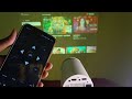 HY300 Projector Connect To Phone
