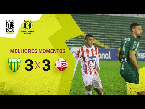 CHUVA DE GOLS E EMPATE NOS ACRÉSCIMOS! - Melhores Momentos - Ypiranga 3 x 3 Náutico - Série C
