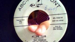 at the club - ray charles and his orchestra - abc paramount 1962