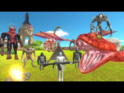 Incredible Battles Involving Large Snakes Death Run - Animal Revolt Battle Simulator