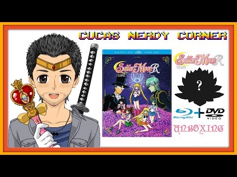 My Viz Media's Sailor Moon R The Movie Blu-Ray+DVD Combo Pack Unboxing (Plus Bonus Gift & DVD Menus)