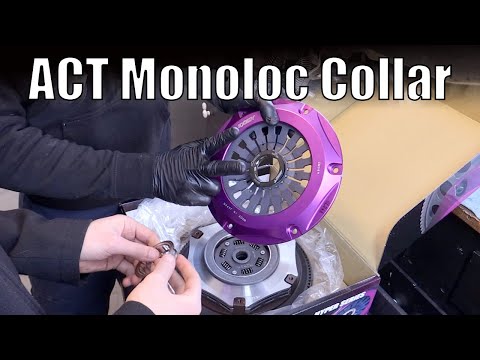 ACT Monoloc Collar Install // EVO Wedge Collar // EVO Throw Out Bearing