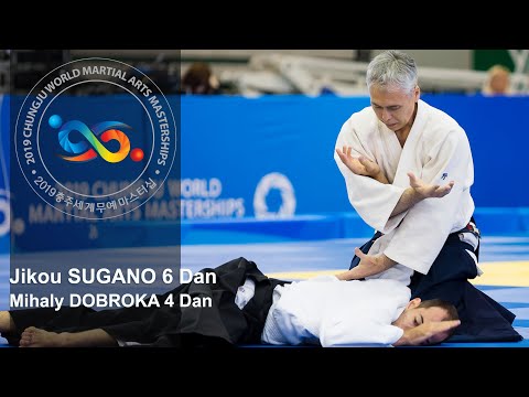 Demonstration of Experts in Aikido - Jikou Sugano at World Martial Arts Masterships in Korea