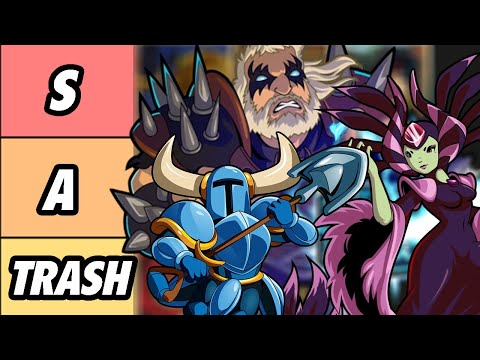 Shovel Knight Showdown TIER LIST