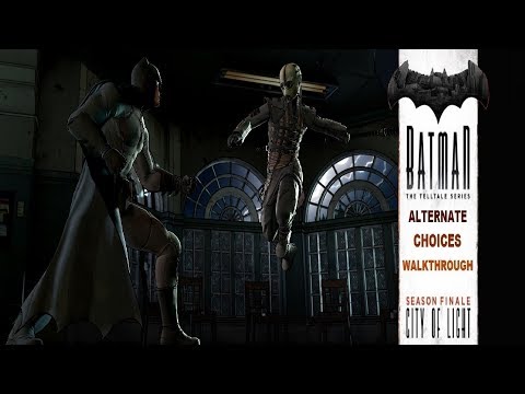 Batman: The Telltale Series Episode 5 - City Of Light Different Choices