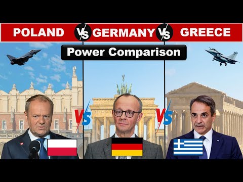 Poland vs Germany vs Greece Military Power 2025 | Who is Europe's REAL Top Army?