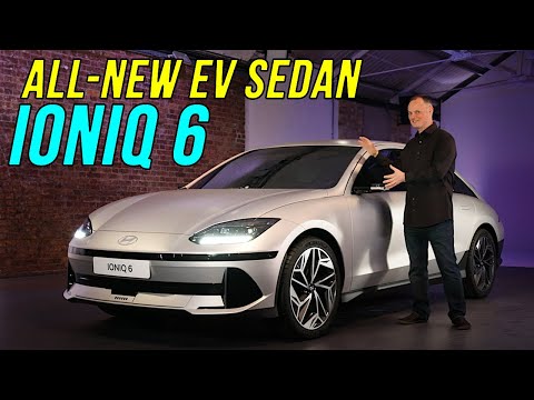 All-new Hyundai IONIQ 6 EV sedan! Can it challenge the Tesla Model 3? Exterior Interior REVIEW!