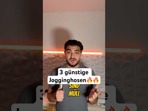 3 günstige Jogginghosen 🔥 #style #outfitideas #streetwear #inspooutfit #fashion #jogger #outfit