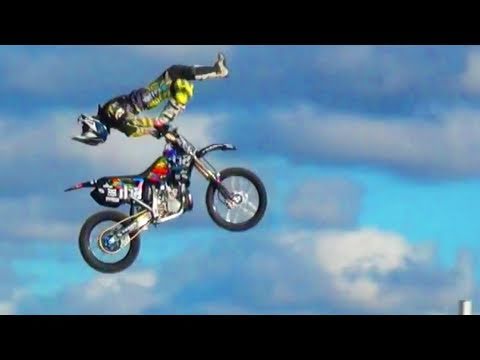 Big Air Motocross Freestyle Jumps - MotoX Extreme Stunts FMX Freestyle Motocross Backflip Tricks