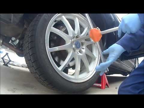 【DIY風景】インプレッサに車高調 取り付け 【リア編】