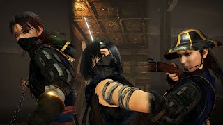 [Nioh 2] NPC Fashion sets : Muni, Hotaru, Kosuzume