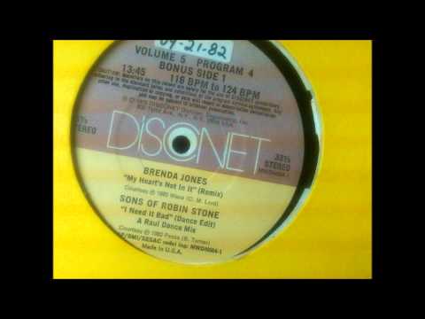 Brenda Jones - My Heart's not In It (Disconet Remix).wmv