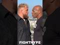 Mike Tyson TRIES TO PUNK Jake Paul with LEGENDARY STARE at FIRST FACE OFF