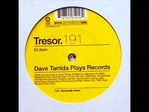 Dave Tarrida - Music for victims (Tresor191)