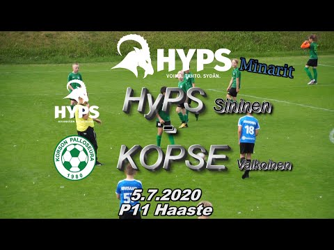 HyPS P11 Minarit HyPS Sininen - KOPSE Valkoinen 5.7.2020