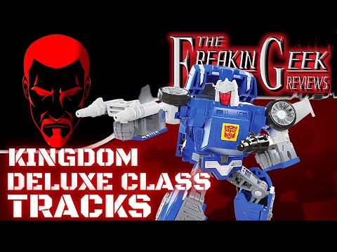 Kingdom Deluxe TRACKS: EmGo's Transformers Reviews N'  Stuff