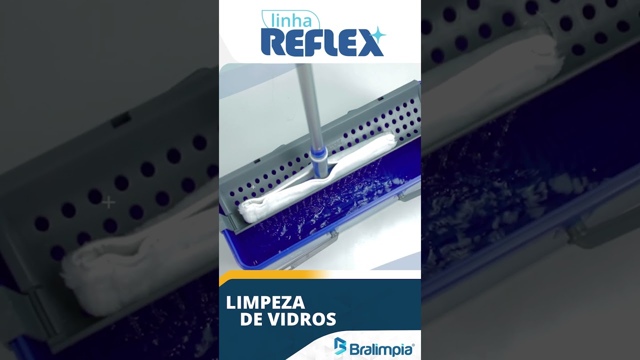 Bralimpia Balde Reflex - Limpeza de Vidros e Pinturas