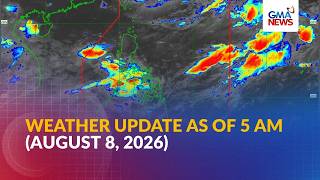 Download lagu Weather update as of 5 AM (Aug. 8, 2026) | GMA News mp3
