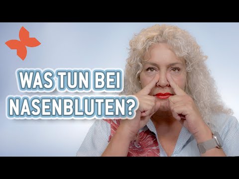 Nasenbluten bei Senioren - Ursachen und Behandlung