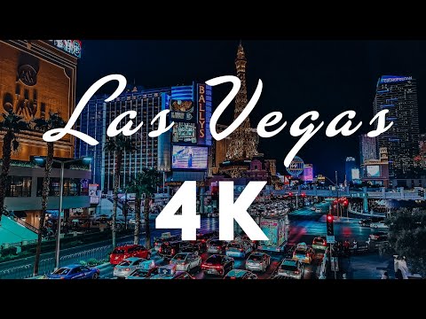 Las Vegas 4K Video | The Strip 4K | Las Vegas Strip 2021 | 4K Resolution