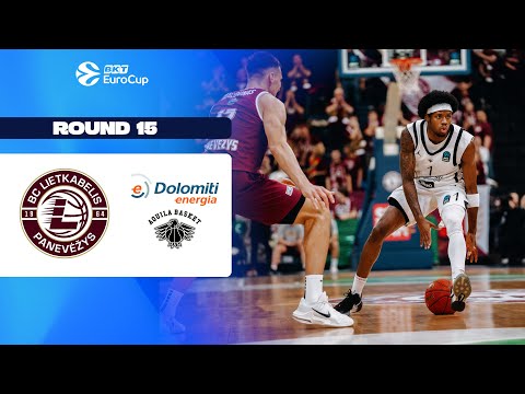 Lietkabelis Panevezys - Dolomiti Energia Trento | Round 15 | EuroCup Basketball 2025-26