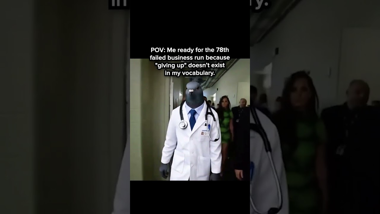 POV: Me starting my 78th business because quitting isn’t an option 😂