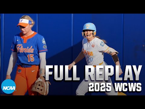 Tennessee vs. Florida: 2025 Women's College World Series | FULL REPLAY