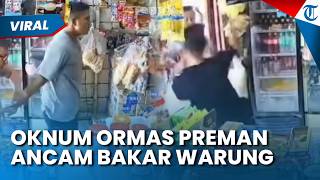 Preman Ancam Bakar Warung Gara-gara Setoran Rp250 Ribu Tidak Dibayarkan, Pemilik Nyaris Ditikam