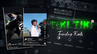 How to create TIKI TIKI Trending Reel | Capcut Editing Tutorial 🌸 |