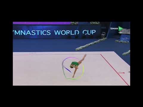 Fanni Pigniczki HUN Ribbon AA WORLD CUP BAKU 2023