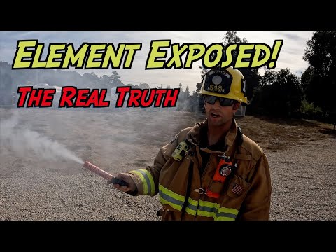 Firefighter Tests Element Fire Extinguisher. DOES ELEMENT WORK?