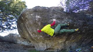 Photo of problem David Guetto in Tamajón boulder Area