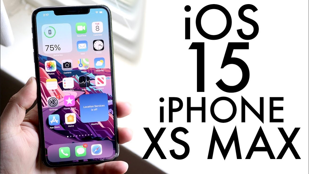 iOS 15 On iPhone XS Max! (Review)