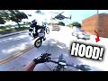 I Took My 60 MPH E Bike Through The HOOD