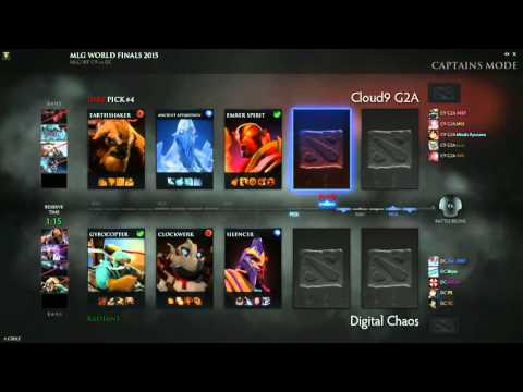 DC vs C9 Game 1 - MLG WF NA Qualifier - @DotACapitalist @EternaLEnVy1991 @zai_2002