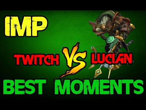 LGD Imp as Twitch vs Lucian | BEST MOMENTS