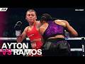 Unbeaten Tiah Mai Ayton Gets Tested For First Time Full Fight Matchroom Boxing