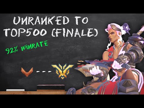 Educational Unranked to Top 500 Junker Queen only - Finale (92% Winrate Overwatch 2)