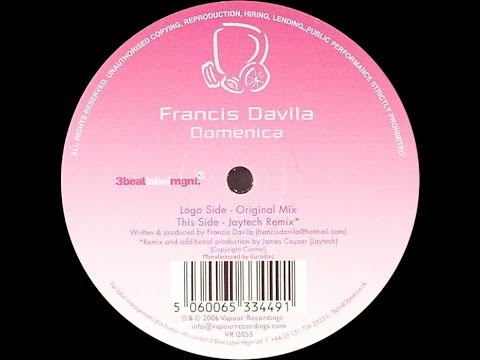 Francis Davila ‎– Domenica (Original Mix)