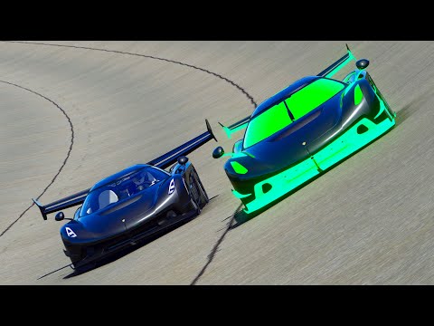 Koenigsegg Jesko Alien Engine vs Koenigsegg Jesko Black Devil - EPIC RACE at Special Stage Route X