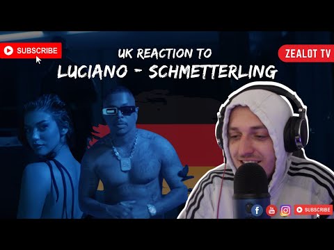 LUCIANO - SCHMETTERLING | UK REACTION TO GERMAN RAP 🇩🇪