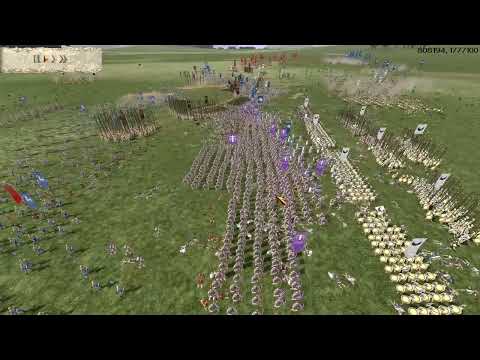 Rome Total War Multiplayer Brotherhood Battle 31K 4Vs4 December 30 2021