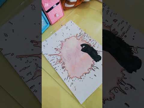 a girl with a  horce painting 🖌️🎨 #art #subscribe #tutorial