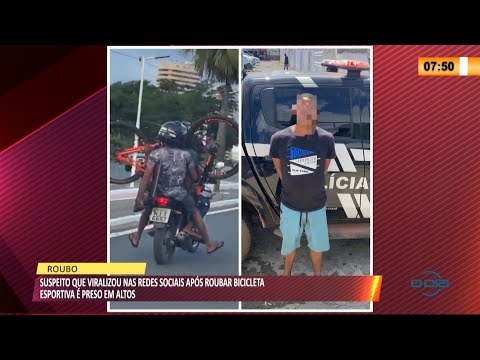 Polícia Civil prende jovem após cometer vários furtos 24 06 2021