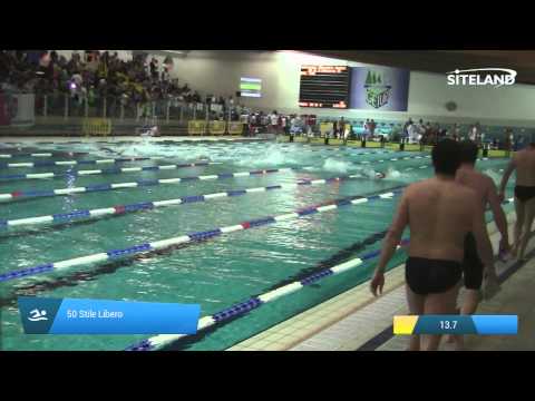 Serie 10 dei 50 Stile Libero  Assoluti Maschi Master - Campionati Regionali Master 2015 VENETO e FR