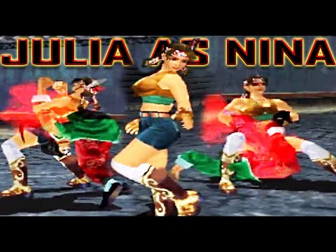 [TAS] Julia With Nina's Moves Gameplay - Tekken 3 (Arcade Version) (Remake)