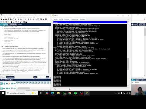 17.5.9 Packet Tracer - Interpret show Command Output
