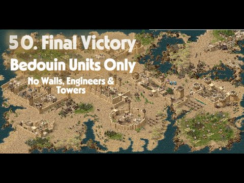 50. Final Victory | Only Bedouin Units | Stronghold Crusader Definitive Edition